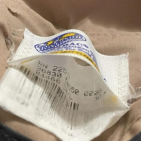 Made in USA Riverside Flexbac Work Jacket Full Front Zip Shoulder Pocket Sz 50L - Picture 8 of 11